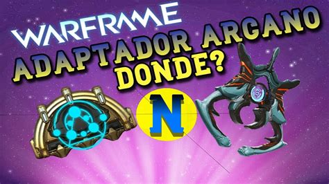 adaptador arcano de primaria warframe.